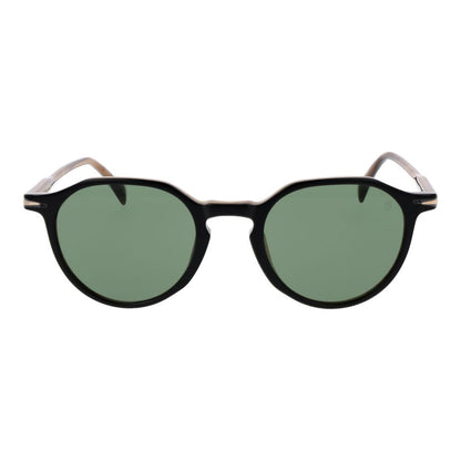 Lunettes de soleil en acétate noir David Beckham