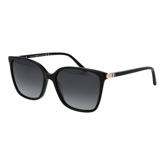 Occhiali da sole Tommy Hilfiger neri in acetato