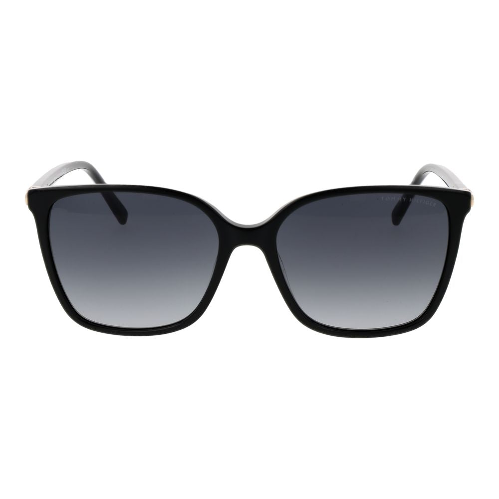 Lunettes de soleil Tommy Hilfiger en acétate noir