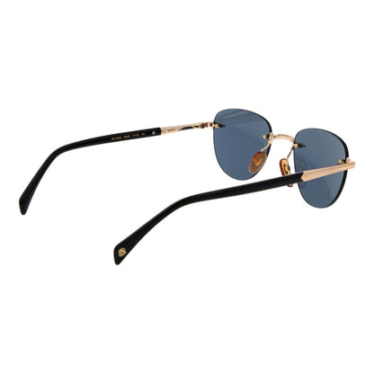 Lunettes de soleil David Beckham en métal or rose