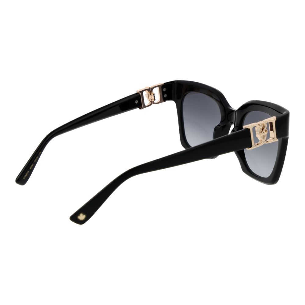 Lunettes de soleil Dsquared² en acétate noir