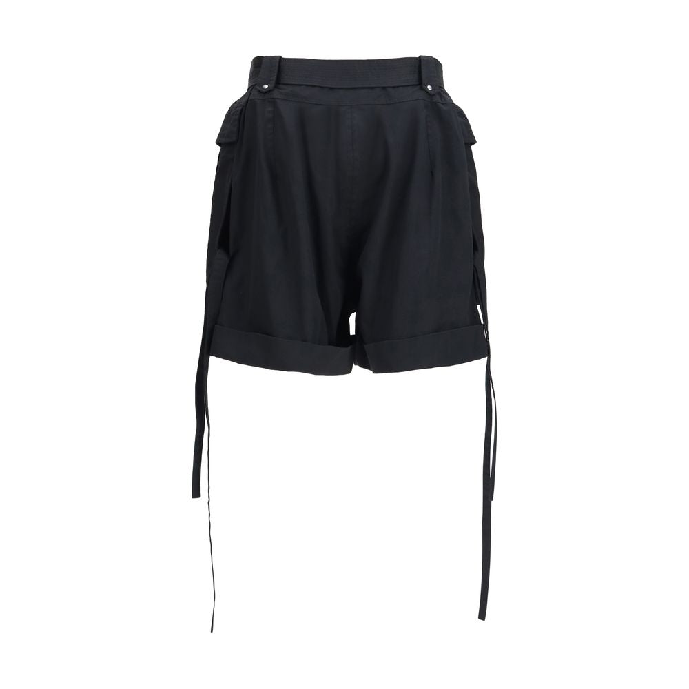 Shorts Bermudes Alexander McQueen en Coton Noir