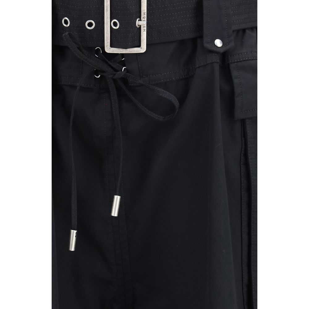 Shorts Bermudes Alexander McQueen en Coton Noir