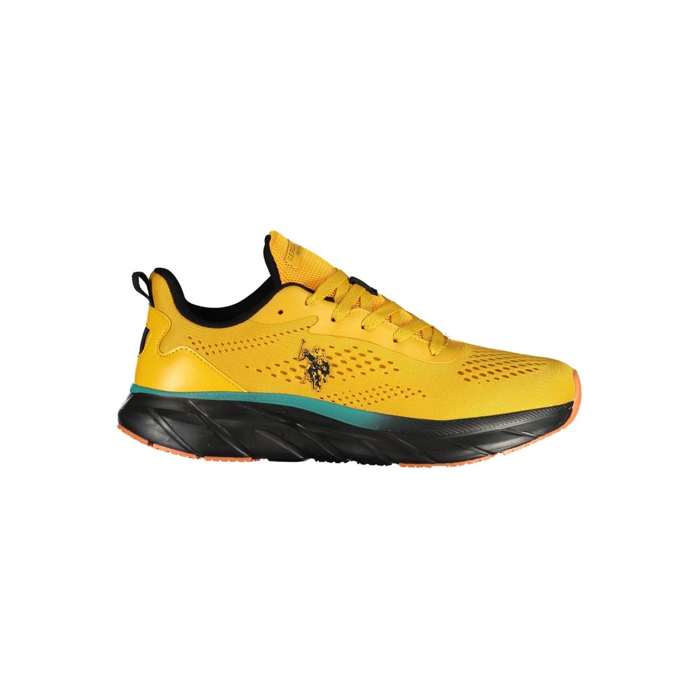 U.S. POLO ASSN. Sneaker da Uomo in Poliestere Giallo