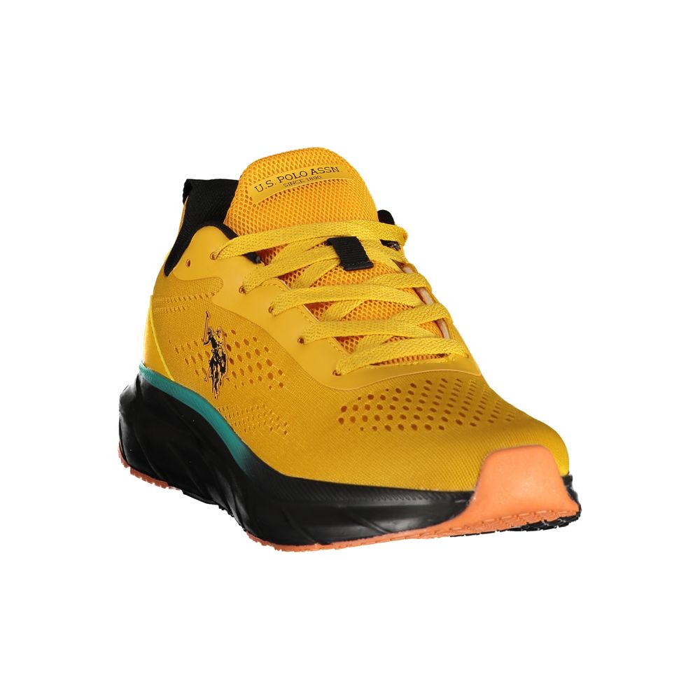 U.S. POLO ASSN. Sneaker da Uomo in Poliestere Giallo