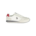 U.S. POLO ASSN. Sneaker da Uomo Bianca in Poliuretano