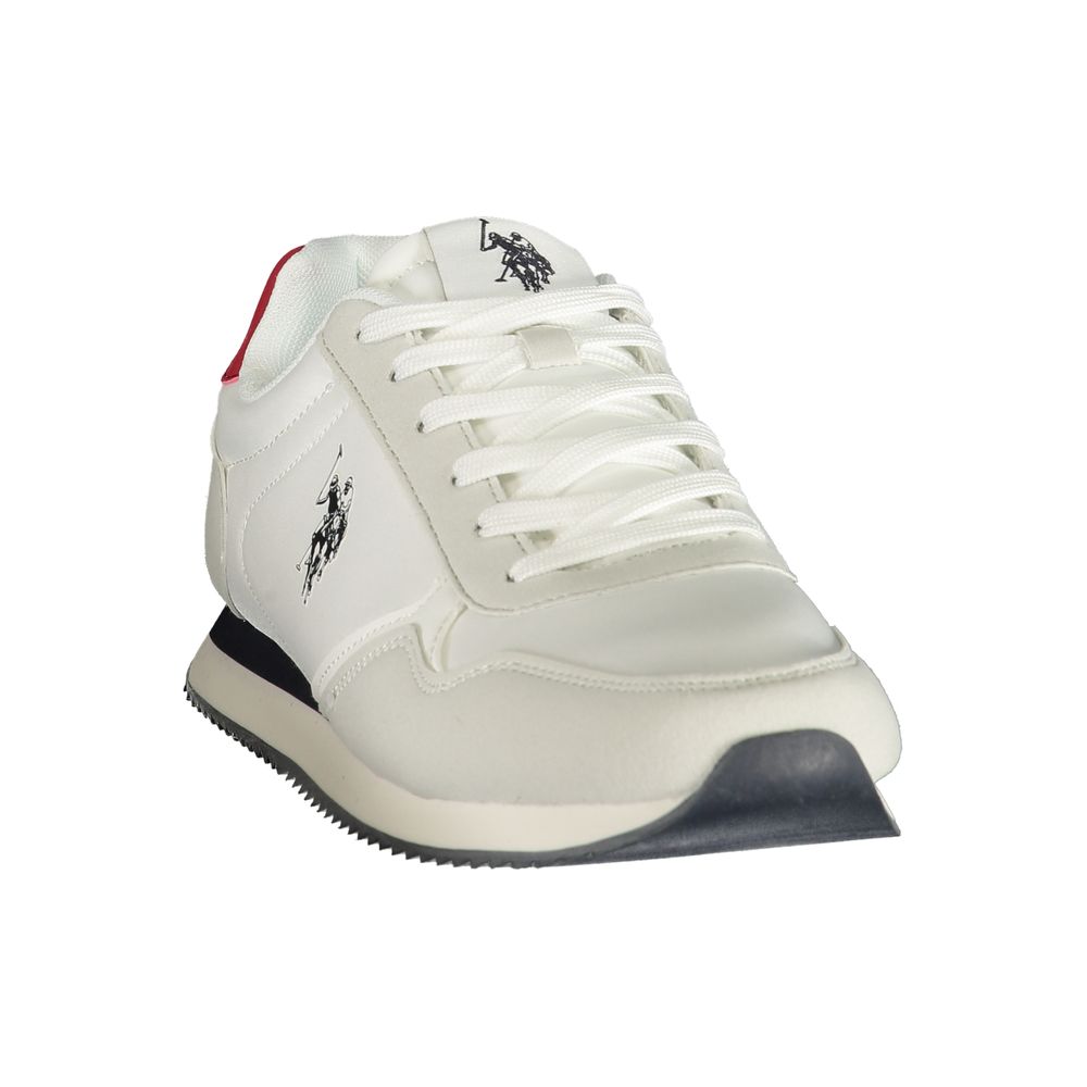 U.S. POLO ASSN. Sneaker da Uomo Bianca in Poliuretano