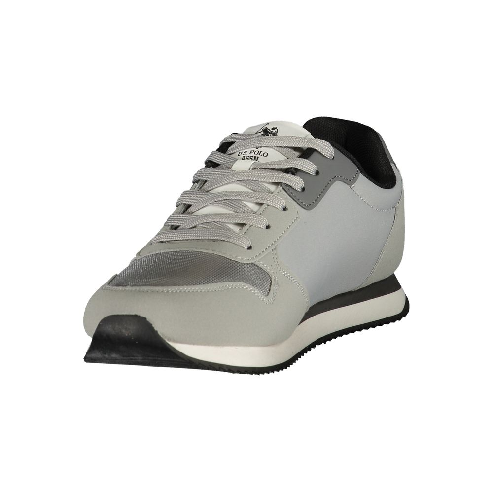 U.S. POLO ASSN. Sneaker da Uomo in Poliuretano Grigio Scuro