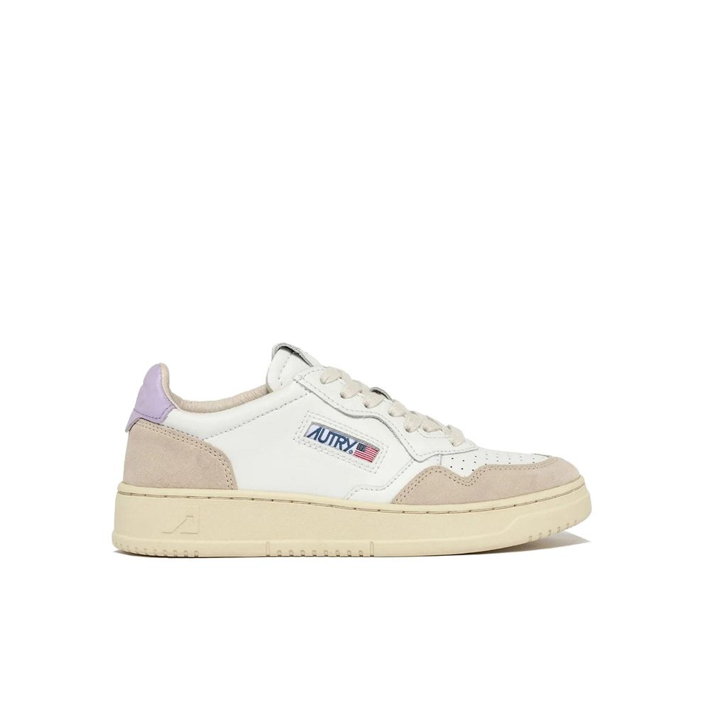 Autry Sneakers basse in pelle bianche