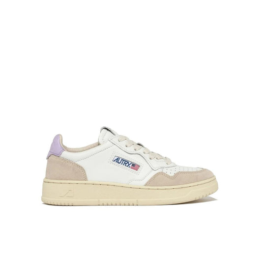 Autry Sneakers basse in pelle bianche