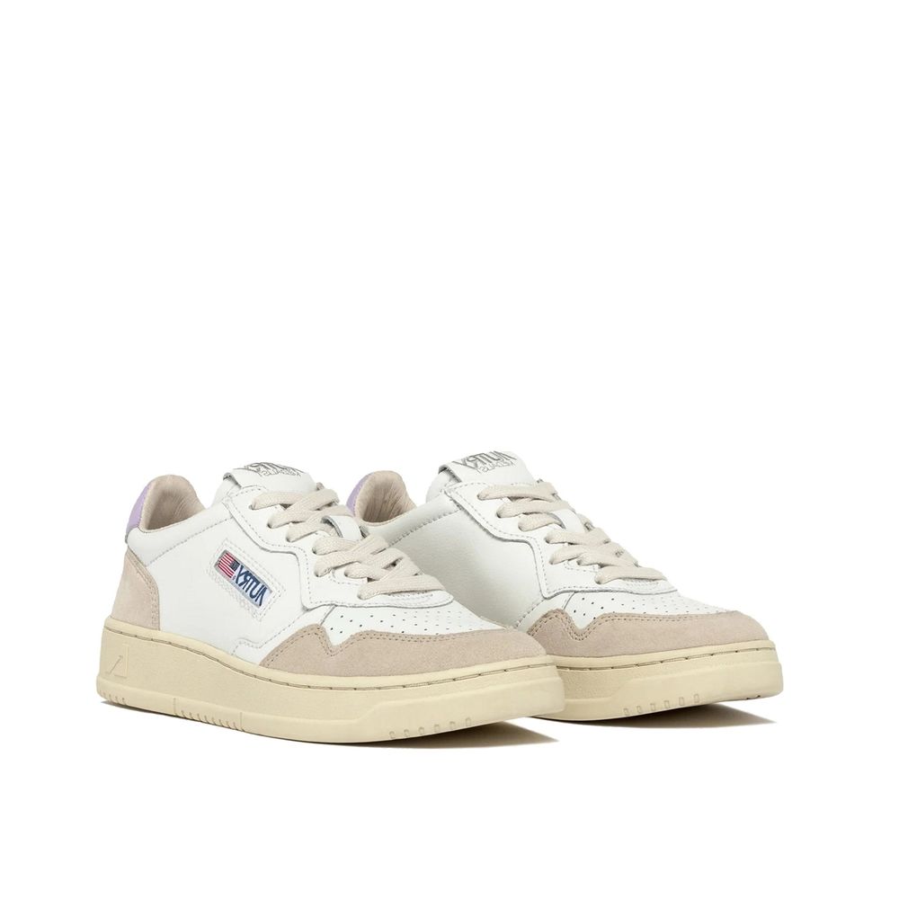 Autry Sneakers basse in pelle bianche