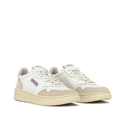 Autry Sneakers basse in pelle bianche