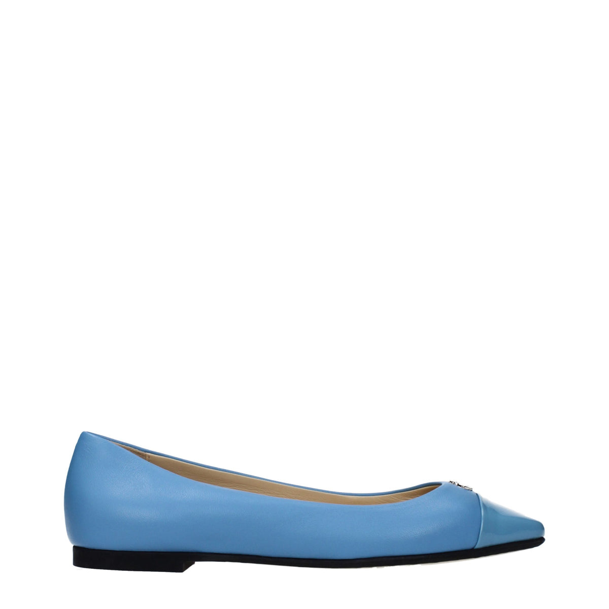Ballerines Jimmy Choo en cuir bleu clair
