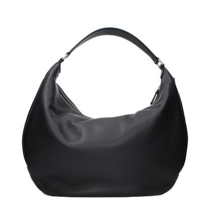 Sac porté épaule Jimmy Choo en cuir noir