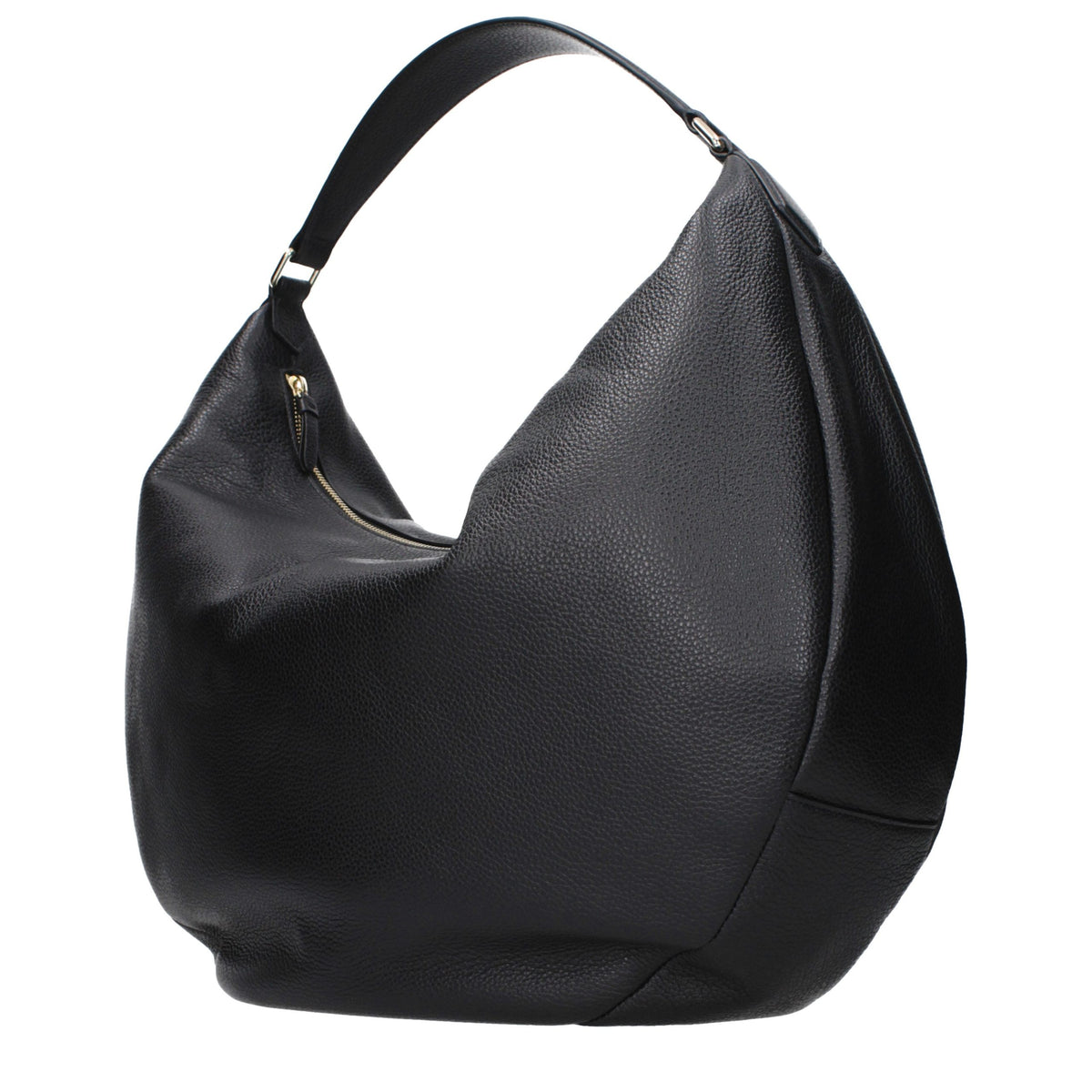 Sac porté épaule Jimmy Choo en cuir noir