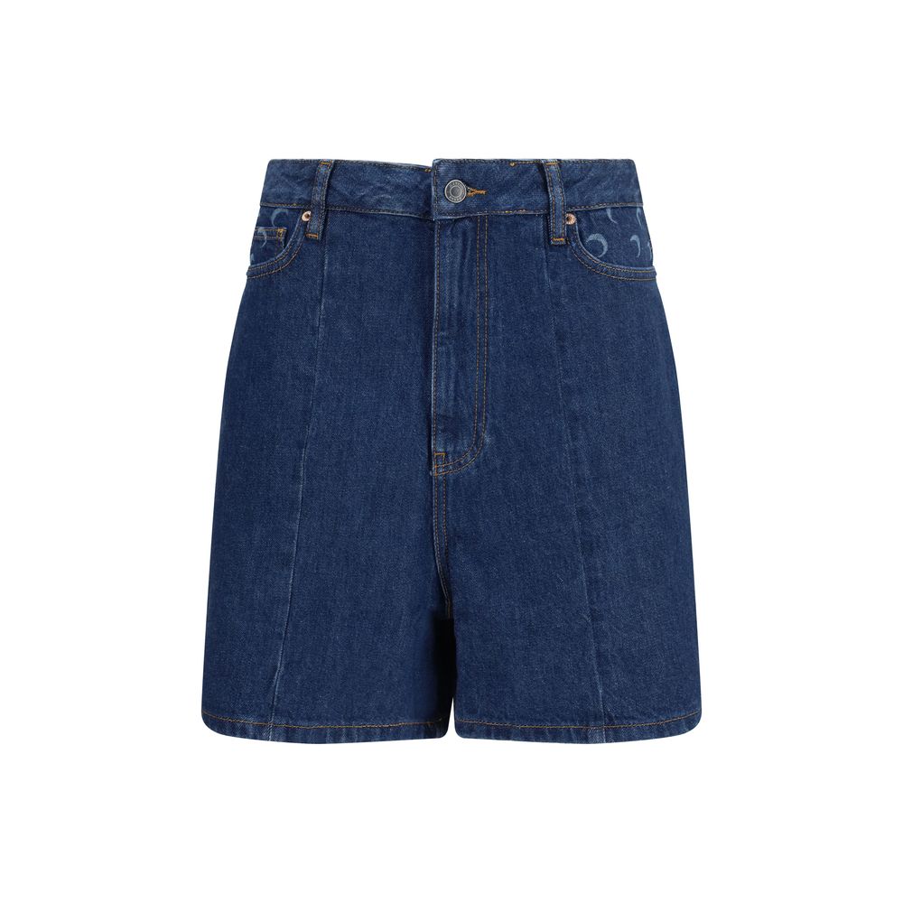 Bermuda in cotone blu Marine Serre