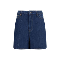 Bermuda in cotone blu Marine Serre