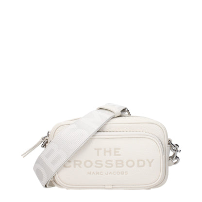 Sac bandoulière en cuir blanc Marc Jacobs