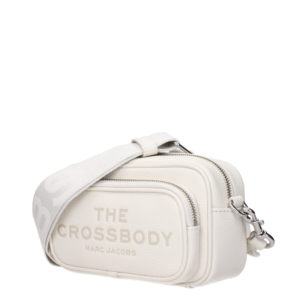 Sac bandoulière en cuir blanc Marc Jacobs