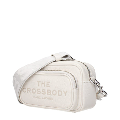 Sac bandoulière en cuir blanc Marc Jacobs