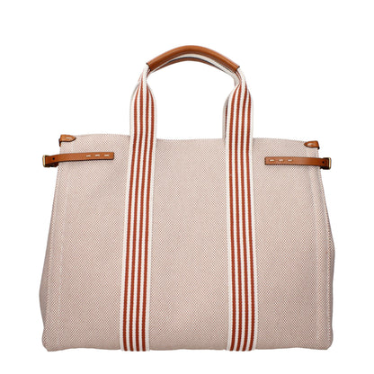 Sac à main Valentino Garavani en tissu beige