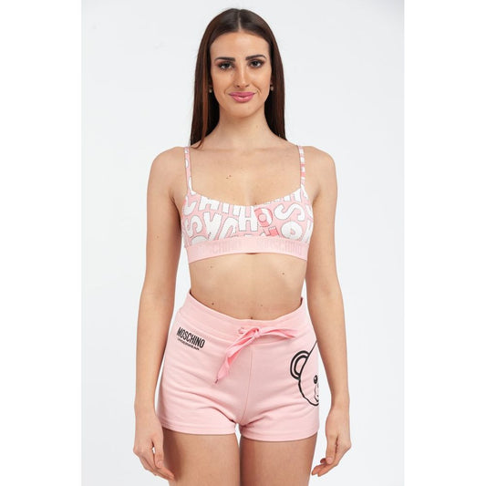 Reggiseno Moschino in cotone multicolore