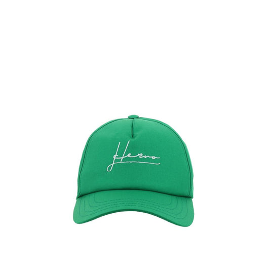 Herno Cappellino Bicolore in Cotone (Cappello da Baseball)