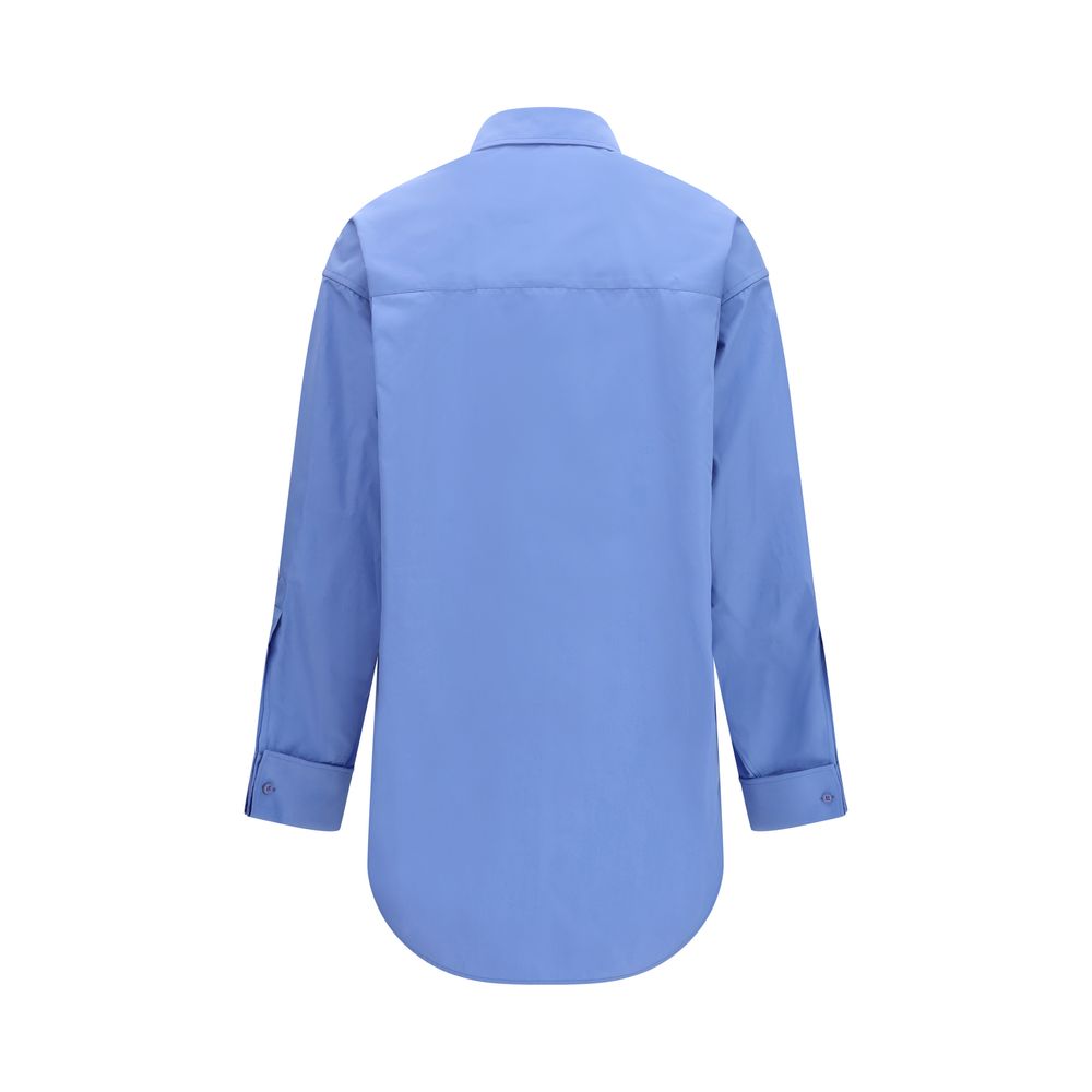 Camicia Balenciaga in cotone blu