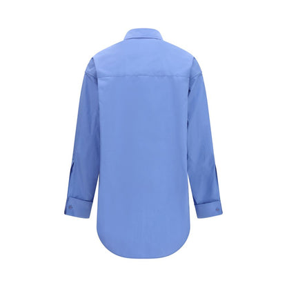 Camicia Balenciaga in cotone blu
