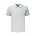 Polo da uomo Coveri Moving Azzurro in cotone