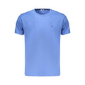 Coveri Moving Blue Cotton Men's T-Shirt