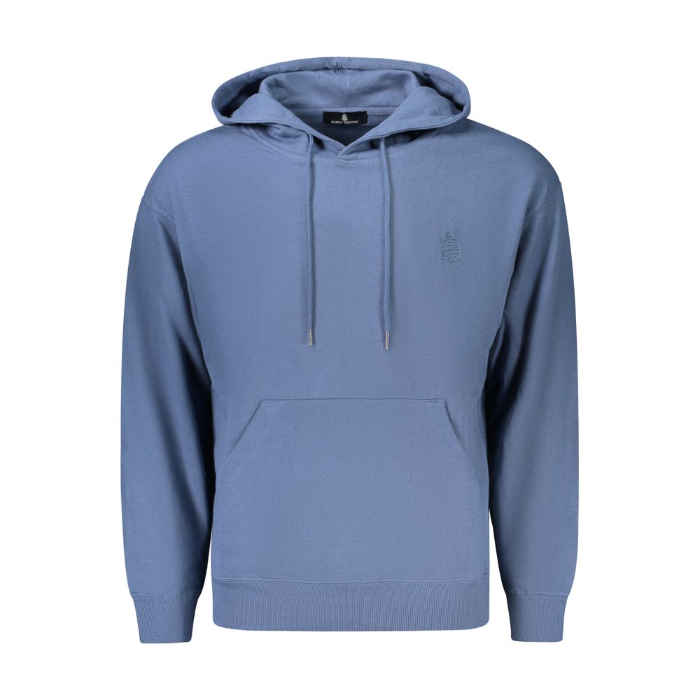 Felpa da uomo in cotone blu Marina Yachting