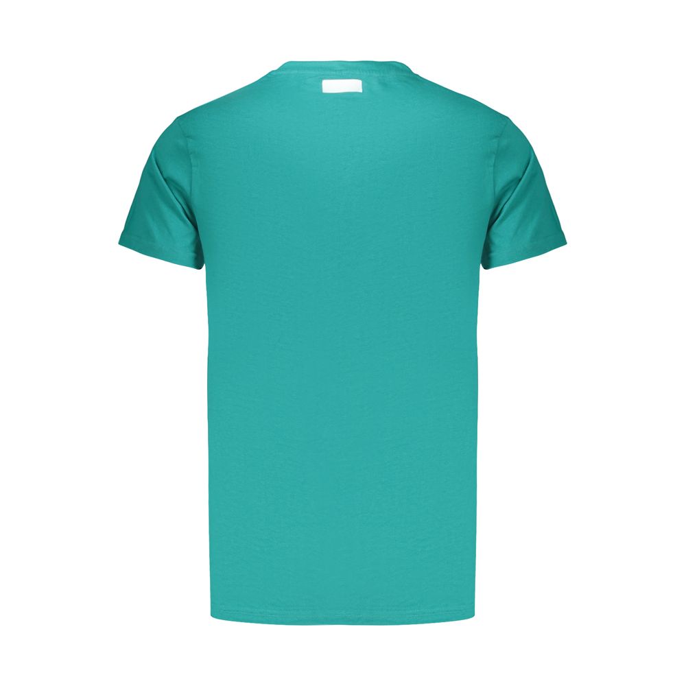 Bikkembergs T-shirt da Uomo Verde in Cotone