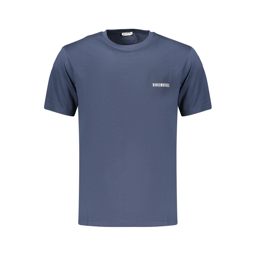Bikkembergs T-shirt da uomo in cotone blu