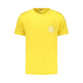 T-shirt da uomo Bikkembergs in cotone giallo
