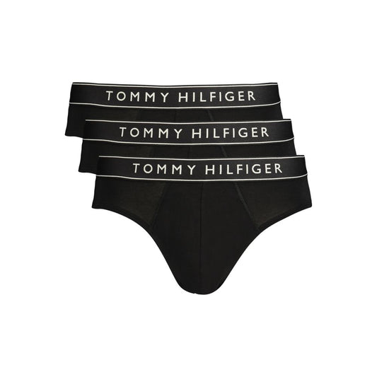 Slip da uomo Tommy Hilfiger in cotone nero