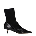 Jacquemus Stiefeletten aus schwarzem Leder