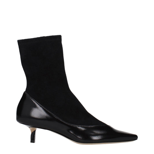Jacquemus Stivaletti in pelle neri