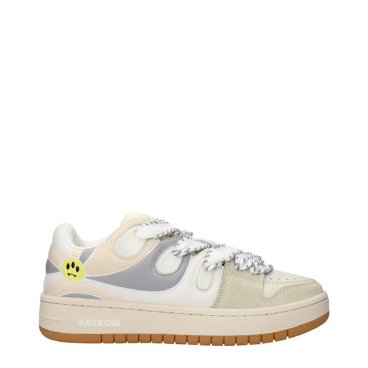 Baskets basses en cuir beige Barrow