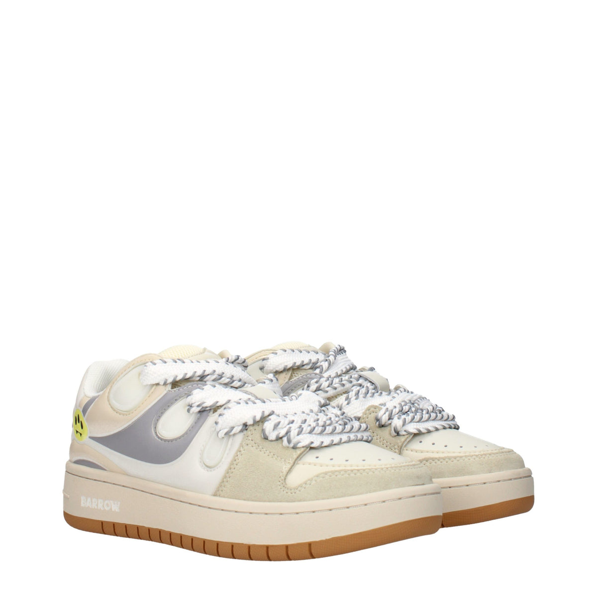 Barrow Sneaker aus beigem Leder