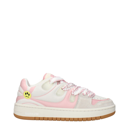 Baskets basses en cuir blanc Barrow