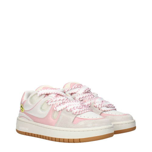 Zapatillas bajas de piel blanca Barrow