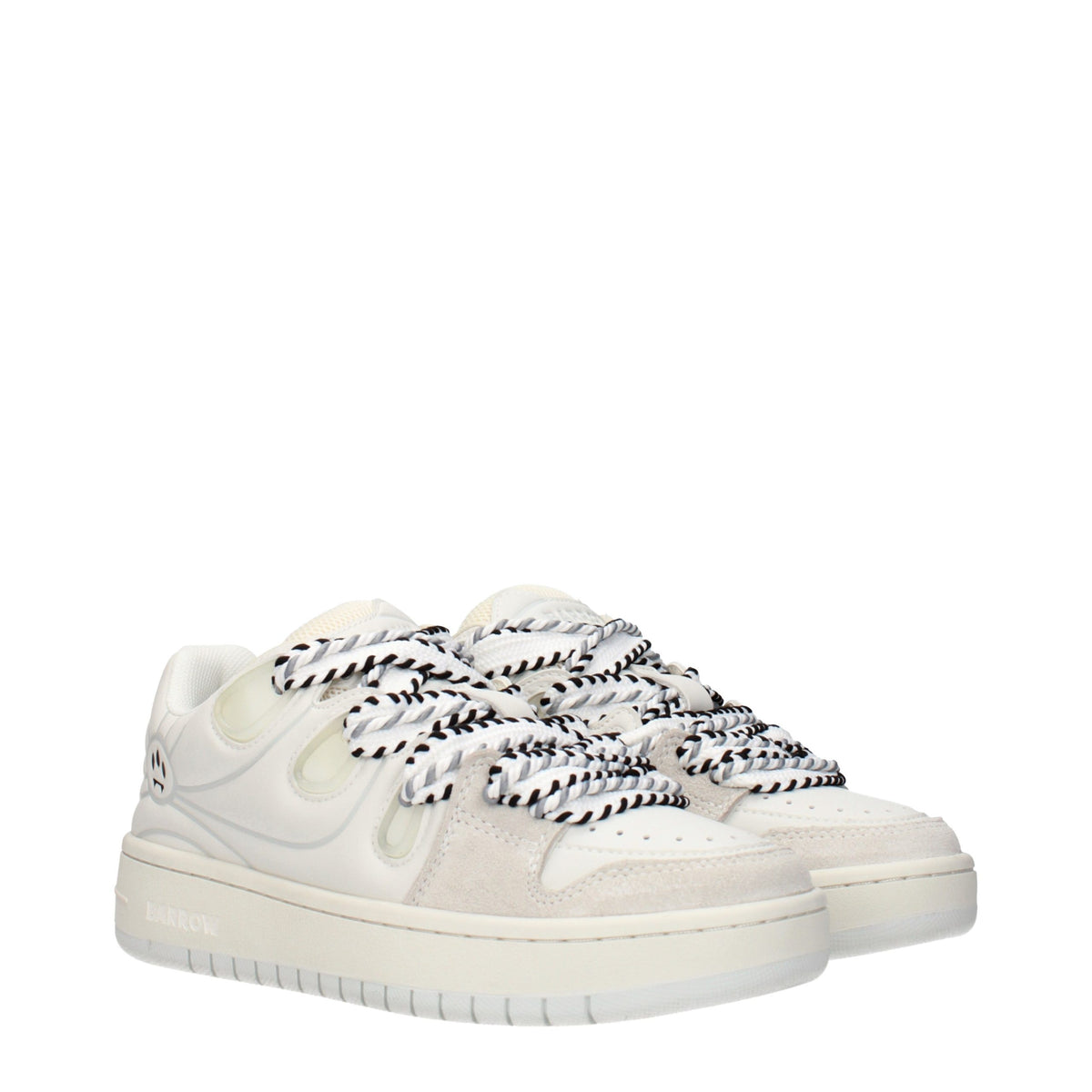 Barrow Sneaker aus weißem Leder