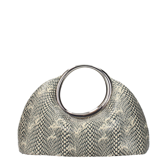 Jacquemus Borsa a mano in pelle beige