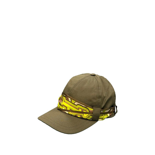 Herno Cappellino Bicolore in Cotone (Cappello da Baseball)