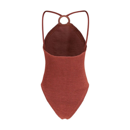 Costume intero Hunza G rosso in poliammide