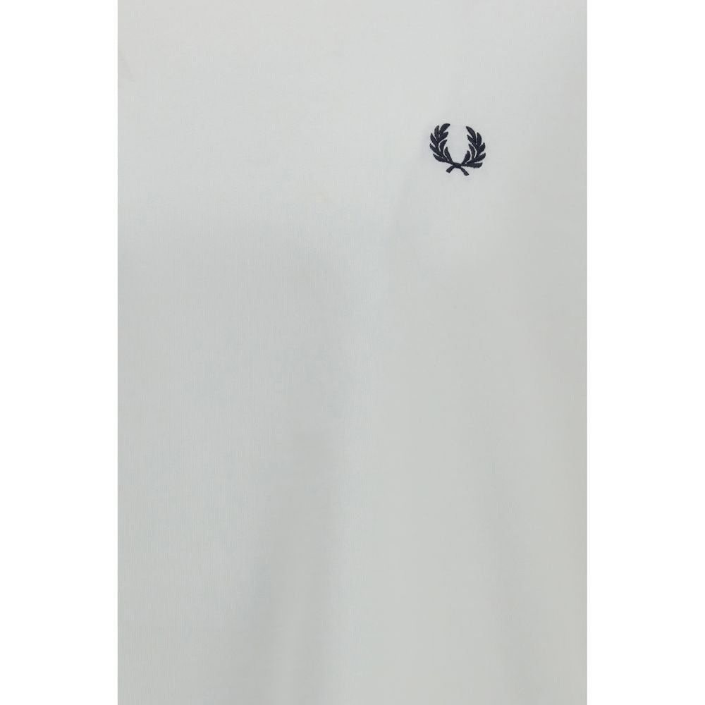 T-Shirt Fred Perry in Cotone Bianco