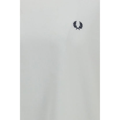 T-Shirt Fred Perry in Cotone Bianco