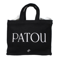 Patou Black Cotton Handbag