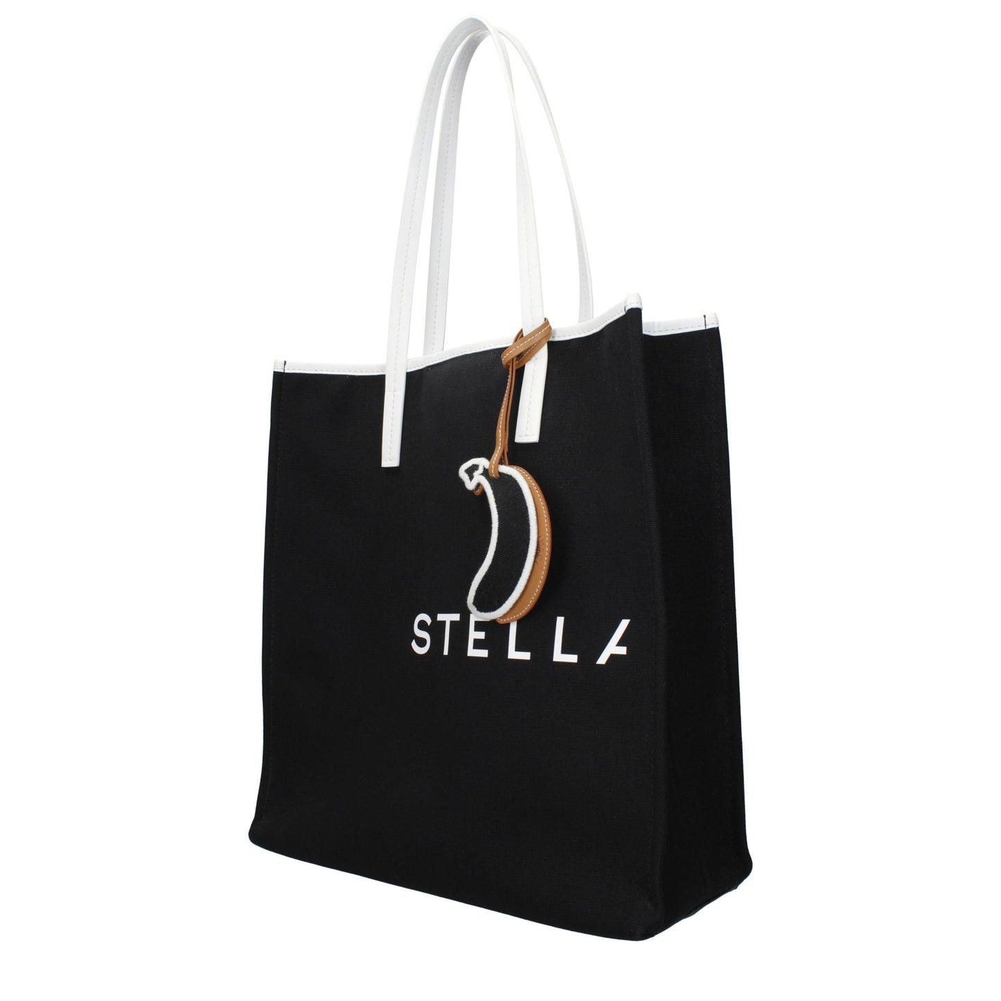 Stella McCartney Black Fabric Shoulder Bag